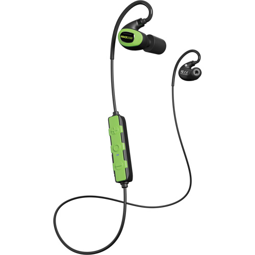 &eacute;couteurs Bluetooth 3.0 Pro vert s&eacute;curit&eacute; pour &eacute;coute seulement R.M.G. Prévention