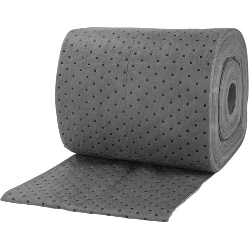 Bonded Sorbent Rolls, Heavyweight, 150' L x 15" W, 10 gal. Absorbancy R.M.G. Prévention