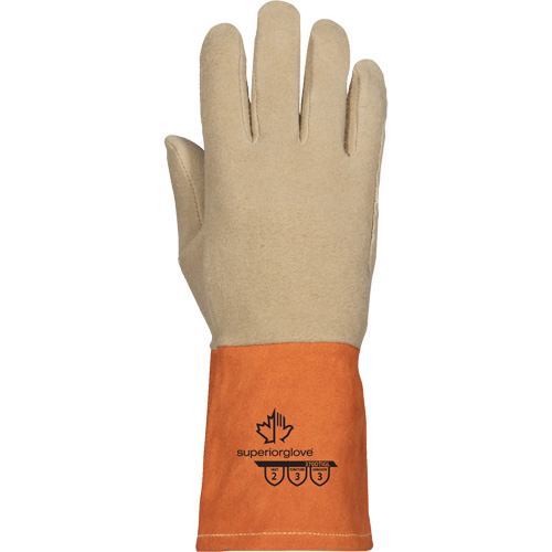 Gants de soudage TIG Endura 370DTIGL, Cuir fleur de daim, Taille T-petit R.M.G. Prévention