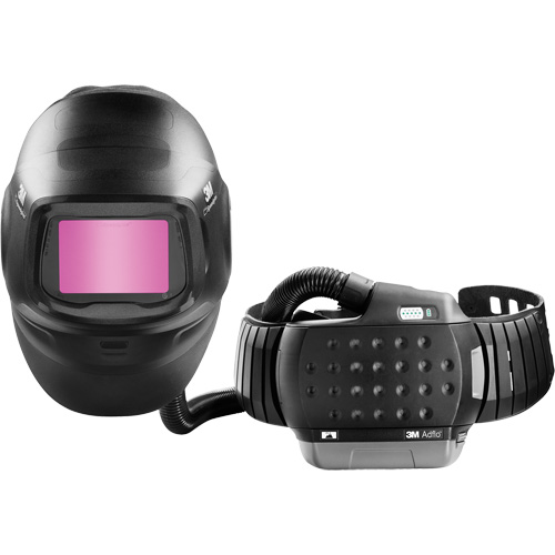 Speedglas G5-01 Heavy-Duty Welding Helmet with Adflo PAPR Assembly, Welding Helmet, Lithium-Ion Battery R.M.G. Prévention