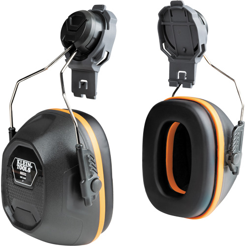 Cache-oreilles pour casques de s&eacute;curit&eacute;, Fixation pour casque, 27 NRR dB R.M.G. Prévention