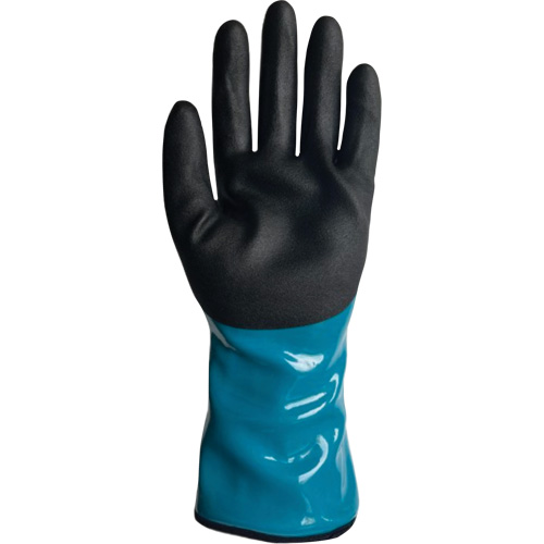 Gants alimentaires de protection contre les produits chimiques, le froid et la coupe, Taille 7, 12" lo, PVC, Doublure en Nylon R.M.G. Prévention