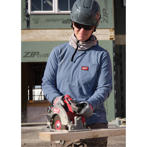 T-shirt &agrave; manches longues avec poches GRIDIRON, Femmes, T-petit, Noir R.M.G. Prévention