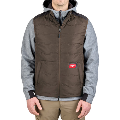 FREEFLEX Lightweight Insulated Vest, Men's, Small, Brown R.M.G. Prévention