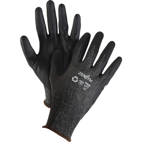 Eco-Friendly Lightweight High-Dexterity Cut-Resistant Gloves, Size 8, 21 Gauge, Foam Nitrile Coated, Stainless Steel/HPPE/RPET Shell, ASTM ANSI Level A5 R.M.G. Prévention