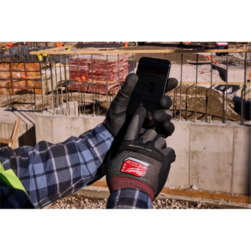 High-Dexterity Anti-Vibration Gloves, Size Small, Synthetic Palm R.M.G. Prévention