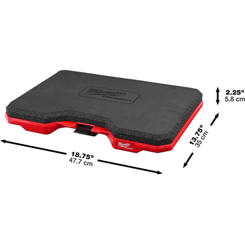 Packout Kneeling Pad, 18.7" L x 13.7" W, 2.2" Thick R.M.G. Prévention