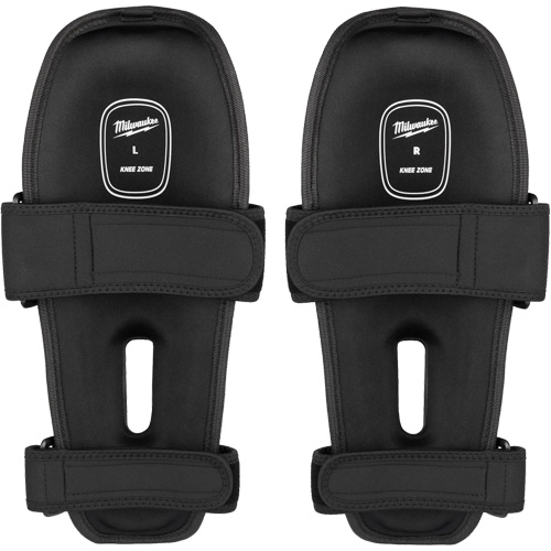 Dynamic Flooring Knee Pad, Hook and Loop Style, Plastic Caps, Foam Pads R.M.G. Prévention