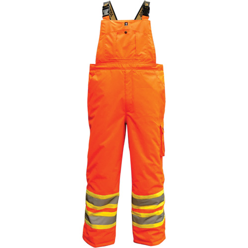 6450PO Freezer 300D Trilobal Overalls, Polyester, 3X-Large, High Visibility Orange R.M.G. Prévention