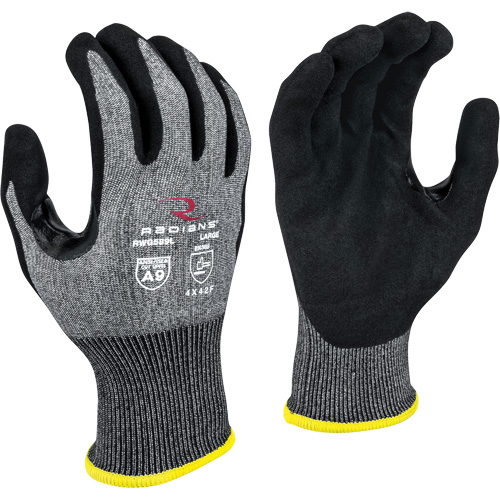 RWG589 Cut Protection Coated Gloves, Size 2X-Large, 18 Gauge, Foam Nitrile Coated, HPPE Shell, ASTM ANSI Level A9/EN 388 Level F R.M.G. Prévention