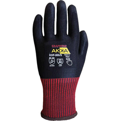Gants de protection &eacute;lev&eacute;e contre la coupe KOP-500, Taille 11, Calibre 13, Rev&ecirc;tement Polyur&eacute;thane, Enveloppe en Nylon/PEHP/Spandex/Graph&egrave;ne, ASTM ANSI niveau A5/EN 388 niveau E R.M.G. Prévention