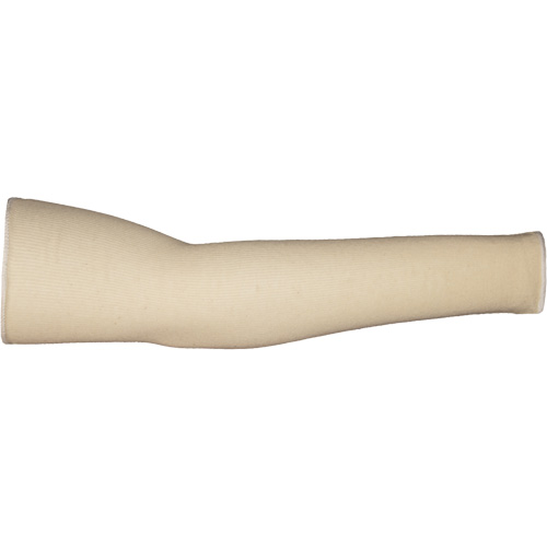 Manchette de protection pour des t&acirc;ches &agrave; faible risque PKCW KnitActiv –  emballage pour machines distributrices, 18", Coton, Beige R.M.G. Prévention