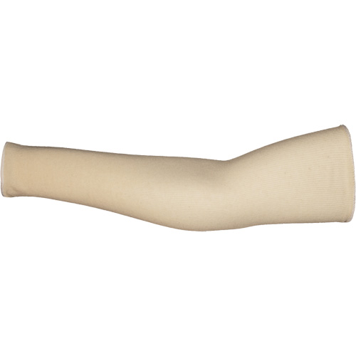 Manchette de protection pour des t&acirc;ches &agrave; faible risque PKCW KnitActiv –  emballage pour machines distributrices, 18", Coton, Beige R.M.G. Prévention