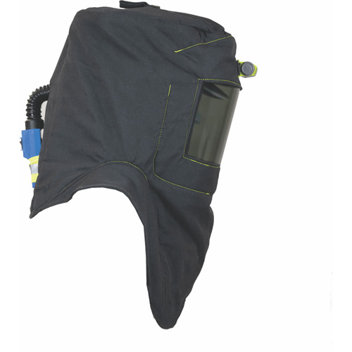 Cagoule de protection contre l'arc &eacute;lectrique TCG, Noir, 40 cal/cm², ANSI Z87.1/ASTM F1506/ASTM F1959/ASTM F2178/R&eacute;pond ou surpasse la norme CSA Z462/NFPA 70E, 4 Arc &eacute;lectrique EPI cat&eacute;gorie niveau R.M.G. Prévention