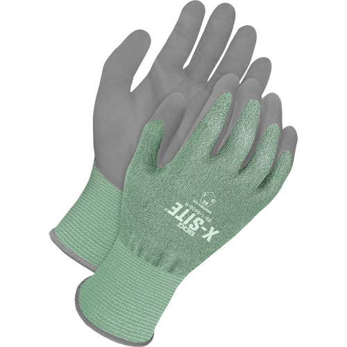 Gants enduits r&eacute;sistants &agrave; la coupe pour &eacute;cran tacticle X-Site, Taille 6, Calibre 18, Rev&ecirc;tement Polyur&eacute;thane, Enveloppe en PEHP, ASTM ANSI niveau A4 R.M.G. Prévention