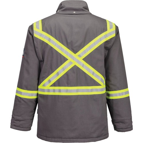 Parka dhiver isol&eacute;e 88/12 Bizflame, Gris, Moyen (grande taille) R.M.G. Prévention