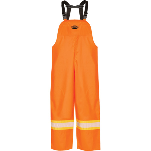 R805 Hurricane Bib Pants, Small, High Visibility Orange R.M.G. Prévention