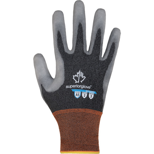 Gants de protection contre la coupe Dexterity PRO S21TAXRPU, Taille 11, Calibre 21, Rev&ecirc;tement Polyur&eacute;thane, Enveloppe en Nylon/TenActiv, ASTM ANSI niveau A5 R.M.G. Prévention