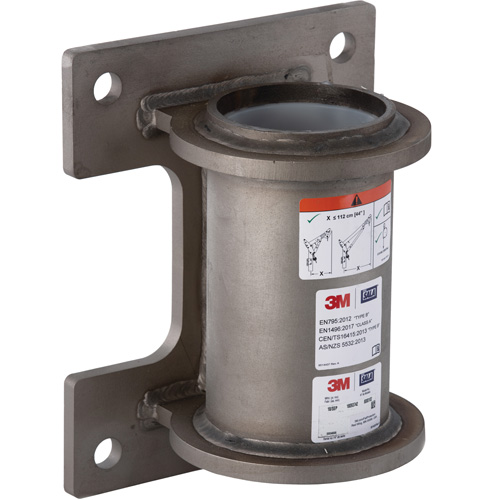 DBI-SALA&reg; Confined Space Wall Mount Base, Stainless Steel R.M.G. Prévention