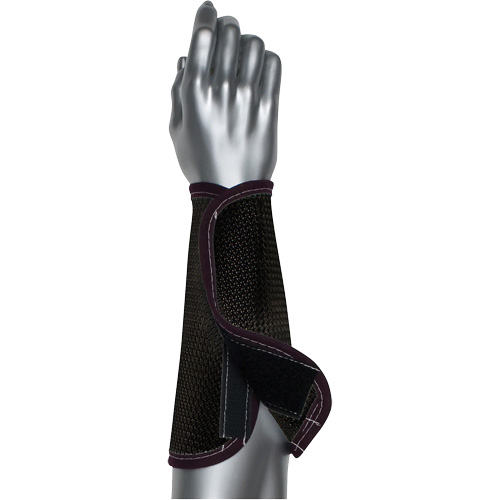 Manchette en maille de canne &agrave; double &eacute;paisseur Kut Gard, Nylon, 9", ASTM ANSI niveau A4, Noir R.M.G. Prévention