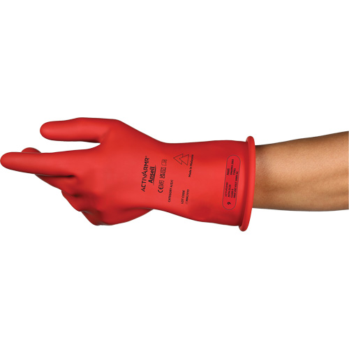 Gants &eacute;lectriques isol&eacute;s ultra l&eacute;gers ActivArmr RIG R011RUL, ASTM classe 0, Taille 9, 11" lo R.M.G. Prévention