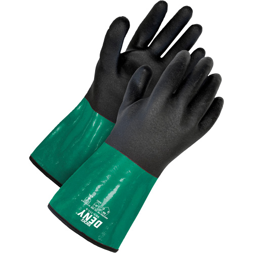 Gants r.sistant aux produits chimiques avec doublure r&eacute;sistante &agrave; la coupe, Taille 12/3T-Grand, 12" lo, PVC R.M.G. Prévention