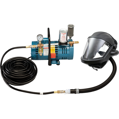 1-Worker MAXSHIELD&reg; Supplied Air Shield System R.M.G. Prévention