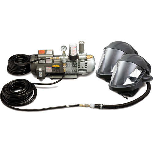 2-Worker MAXSHIELD&reg; Supplied Air Shield System R.M.G. Prévention