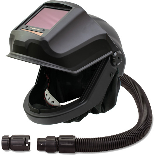 DEFENDER Supplied Air Respirator Shield & Flip-Front Welding Helmet with ADF & Cooler, Universal, Facepiece R.M.G. Prévention