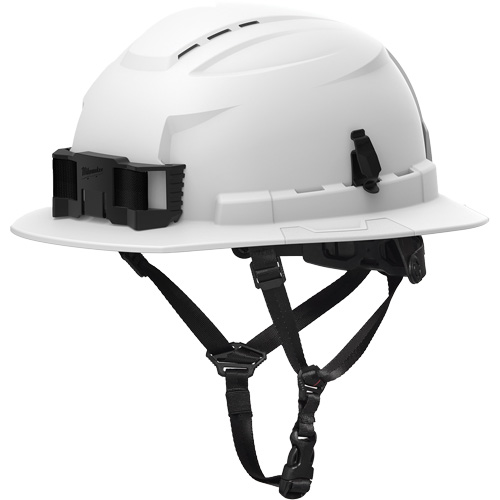 BOLT Full Brim Safety Helmet, Meets CSA Type 2, Ratchet Suspension, Vented R.M.G. Prévention