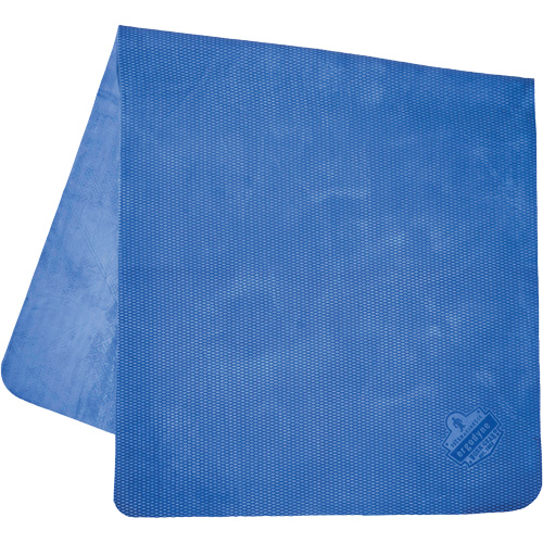 Serviette de refroidissement par &eacute;vaporation &eacute;conomique Chill-Its 6601, Bleu R.M.G. Prévention