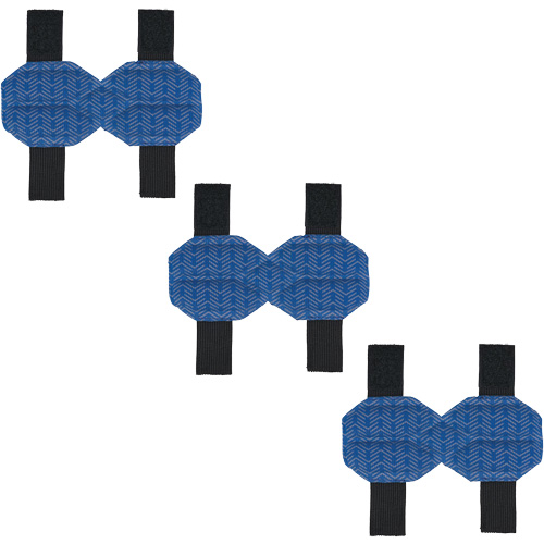 Coussin cliquet anti-sudation de refroidissement pour casque de s&eacute;curit&eacute; Chill-Its 6613 R.M.G. Prévention