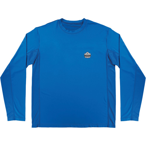Chemise de refroidissement &agrave; manches longues avec protection solaire et UV Chill-Its 6689, Bleu, Petit R.M.G. Prévention