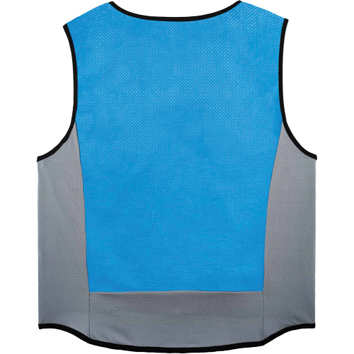 Veste de refroidissement &eacute;vaporatif Chill-Its 6667 avec fermeture &agrave; glissi&egrave;re, 5T-Grand, Bleu R.M.G. Prévention