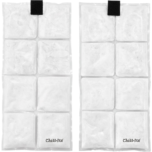 Veste de refroidissement &agrave; changement de phase l&eacute;g&egrave;re avec sachets de recharge Chill-Its 6260, Grand/T-Grand, Orange R.M.G. Prévention