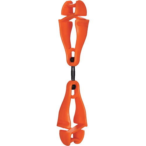 Support pivotant Squids 3420 &agrave; deux pinces pour gants R.M.G. Prévention