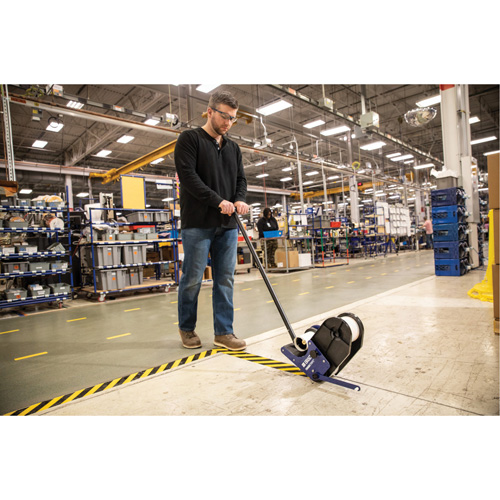 ToughStripe&reg; Max Floor Marking Tape, 2" x 100', Polyester, Black and Yellow R.M.G. Prévention