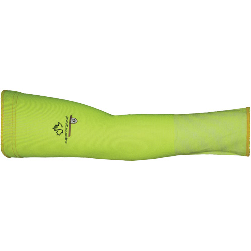 Manches r&eacute;sistantes &agrave; la coupe Max - petit, TenActiv, 12", ASTM ANSI niveau A9, Lime haute visibilit&eacute; R.M.G. Prévention