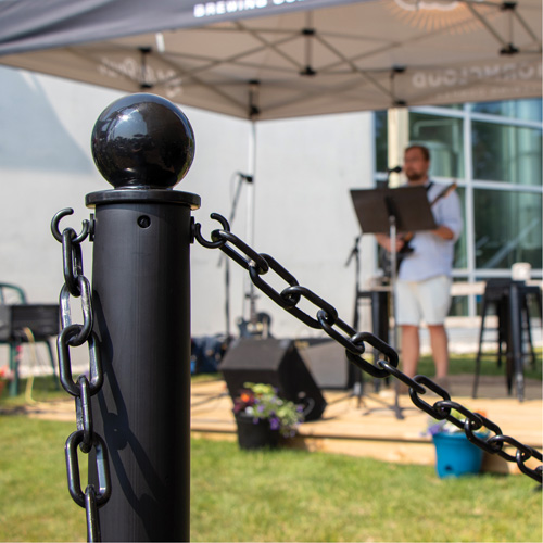 Plastic Barrier Chain, Green R.M.G. Prévention