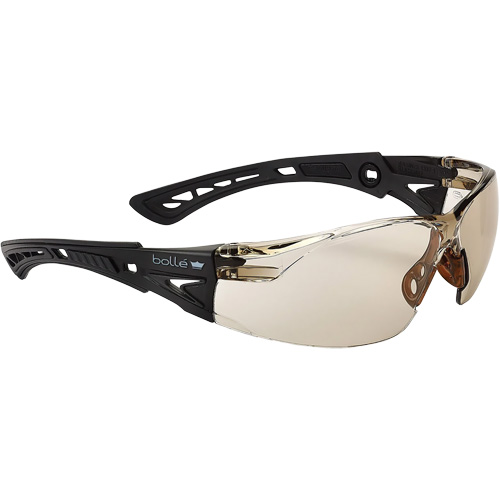 Rush+ Small BSSI Safety Glasses, Copper/Brown Lens, Anti-Fog/Anti-Scratch, ANSI Z87+ R.M.G. Prévention