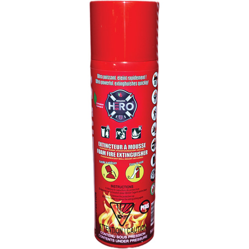 Extincteur Hero 911 sans PFAS, ACK, Capacit&eacute; 500 ml R.M.G. Prévention