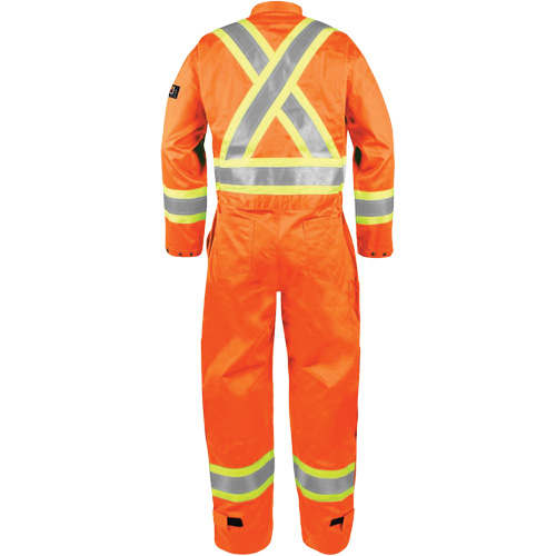 High-Visibility Fire-Resistant Coveralls, Size 2X-Large, Orange R.M.G. Prévention