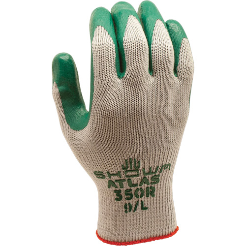 Gants ATLAS 350, 10/T-Grand, R&ecirc;vetement Nitrile, Calibre 10, Enveloppe en Polyester/Coton R.M.G. Prévention