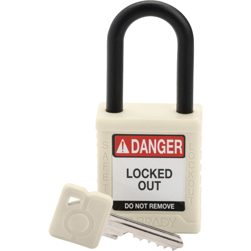 Cadenas de s&eacute;curit&eacute; Velocity, Cadenas de s&eacute;curit&eacute;, Cl&eacute;s diff&eacute;rentes, Nylon, Largeur de 1-1/2" R.M.G. Prévention