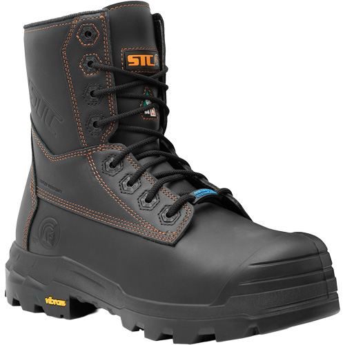 Bottes de travail Metpro Flex avec protecteur m&eacute;tatarsien, Cuir, Taille 14, Imperm&eacute;able R.M.G. Prévention