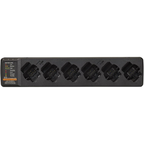 6-Pocket Multi-Unit Charger for Curve Two-Way Radio R.M.G. Prévention