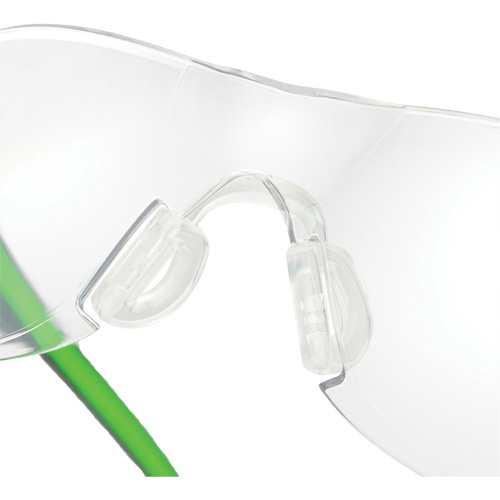 Lunettes de s&eacute;curit&eacute; gris/vert Adapt Lite, Lentille Transparent, Antibu&eacute;e/Anti-&eacute;gratignures, ANSI Z87+/R&eacute;pond ou surpasse la norme CSA Z94.3 R.M.G. Prévention