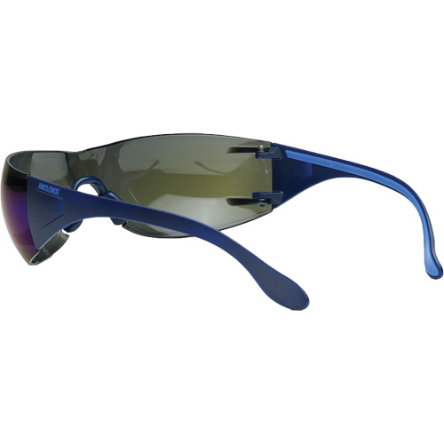Lunettes de s&eacute;curit&eacute; Adapt Lite, Lentille Miroir bleu, Antibu&eacute;e/Anti-&eacute;gratignures, ANSI Z87+/R&eacute;pond ou surpasse la norme CSA Z94.3 R.M.G. Prévention