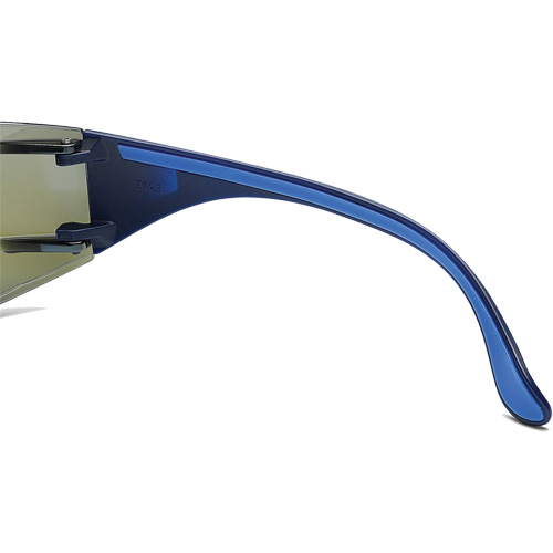 Lunettes de s&eacute;curit&eacute; Adapt Lite, Lentille Miroir bleu, Antibu&eacute;e/Anti-&eacute;gratignures, ANSI Z87+/R&eacute;pond ou surpasse la norme CSA Z94.3 R.M.G. Prévention