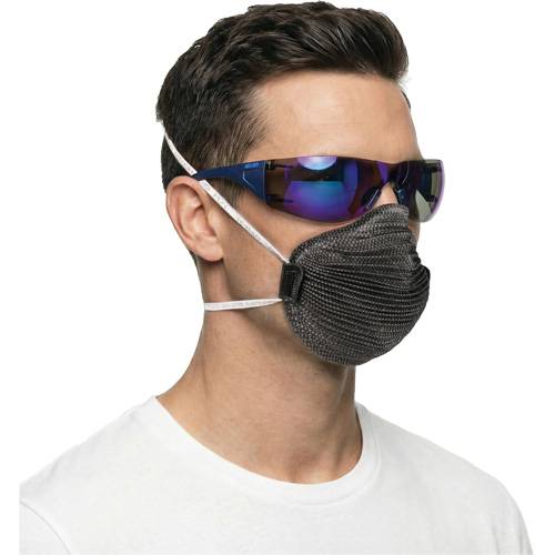 Lunettes de s&eacute;curit&eacute; Adapt Lite, Lentille Miroir bleu, Antibu&eacute;e/Anti-&eacute;gratignures, ANSI Z87+/R&eacute;pond ou surpasse la norme CSA Z94.3 R.M.G. Prévention